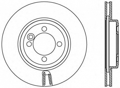 OPEN PARTS bda239920 -  Тормозной диск